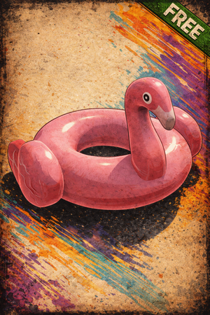 Free Flamingo Úszógumi